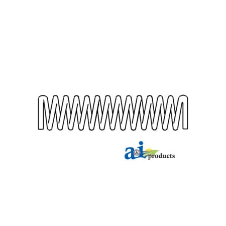 A & I Products Valve Spring, Pressure Control 3" x5" x1" A-1867478M1